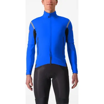 Cyklistická bunda CASTELLI Cyklistická zateplená bunda - PERFETTO ROS 2 CONVERTIBLE - modrá