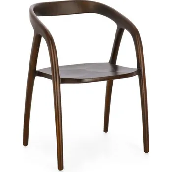 Jídelní židle BIZZOTTO Dřevěná jídelní židle DOTTY tmavá 0747193