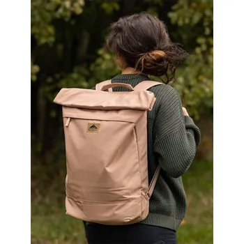 Městský batoh Batoh recyklovaný Mountains - růžový Pastelově růžová Univerzální