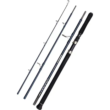 Rybářský prut Penn prut Overseas II Offshore spin travel 2.40m do 150g, 4 dílný (Cestovní prut pro lehčí mořský rybolov s malými transportními rozměry.)