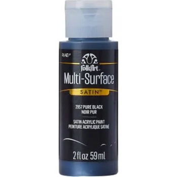 Speciální výtvarná barva FolkArt Multi-Surface Acrylic Paint - 59 ml různé barvy Multi surface: Pure black
