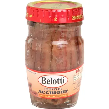 Maso a ryba Belotti Filety ančoviček 80 g