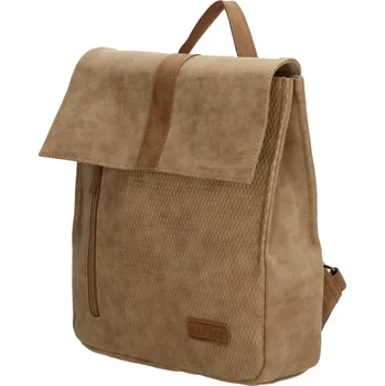 Městský batoh BRUNETE 4 litry TAUPE, batoh Beagles, polyuretan