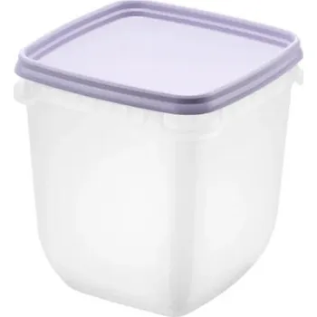 Dóza na potraviny SmartStore Sada plastových dóz Freezer 3 ks, levandule, 1000 ml, fialová