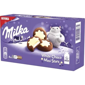 Milka Choco Minis sušenky mléčná náplň a čokoláda 150g