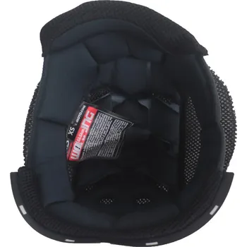 Helma na motorku XRC lining + cheek pads black vel. L