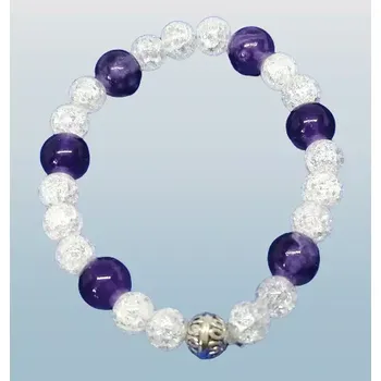 Náramek Dětský minerálový náramek barevný