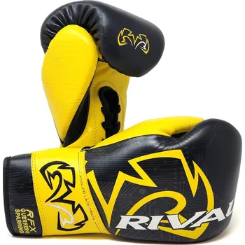 Boxerské rukavice Boxerské rukavice Rival GUERRERO - P4P - černé / žluté