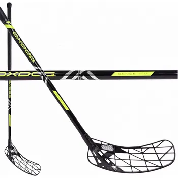 Florbalová hůl Oxdog Sense HES 29 YL Sweoval MBC vel. 92cm (=103cm) pravá Sweoval (pravá ruka dole)