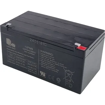 Článková baterie Long Way Gelová baterie 24V/9Ah olověný akumulátor