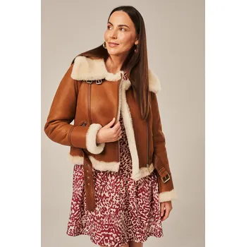 Dámský křivák Dámská pilotní bunda z ovčí kůže (M - 38)