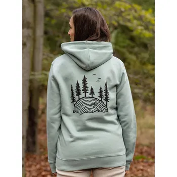 Dámská mikina Dámská mikina Les - mintová Mintově modrá XXL (běžné) - XL (výrobce)