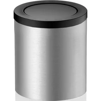 Odpadkový koš Decor Walther, Koš na odpadky do koupelny Mikado 16 cm černý matný - Formadore