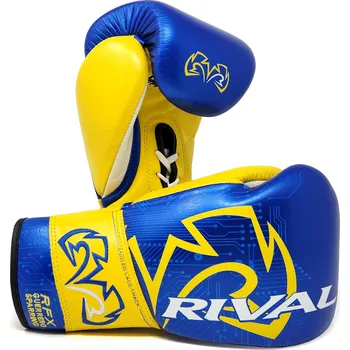 Boxerské rukavice Boxerské rukavice Rival GUERRERO - P4P - modré / žluté