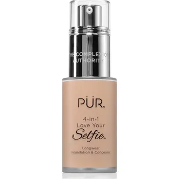 Make-up PÜR Cosmetics 4-in-1 Love Your Selfie make-up a korektor 2 v 1 odstín LG6 30 ml