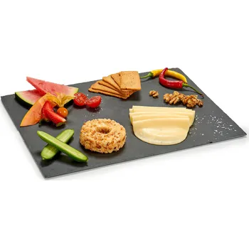 Kinvara Břidlicový tác na občerstvení MONOLIT, 30 x 40 cm