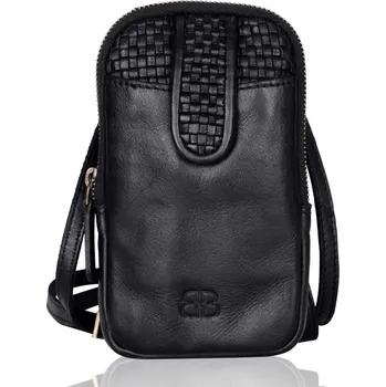 Kabelka Bellicci Kožená kabelka na mobil EMBERLY černá