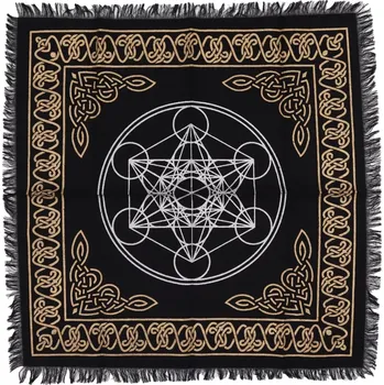 Esoterické plátno na oltář – Metatronova tabulka, rituály a energie | 50x50 cm