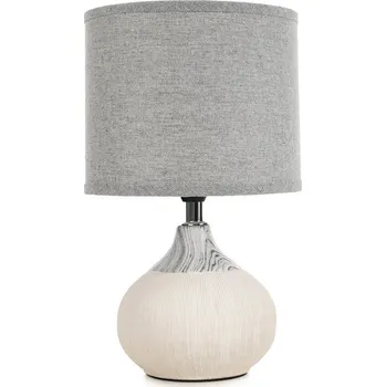 Lampička ArtFir Stolní lampa AMIRI 02 | krémová/šedá 18 x 32 cm