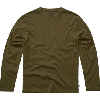 Pánské tričko Pánské triko Premium Longsleeve Shirt, Brandit, olivová, 7XL