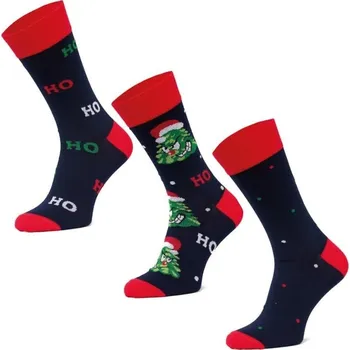 Pánské ponožky Pánské ponožky Cornette 3 pack A62 Ho Ho Velikost ponožek: 39-41