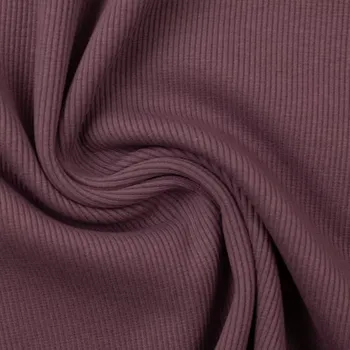 Žebrovaný náplet Dusty lila (E) (Podzimní kolekce LIMITKA)