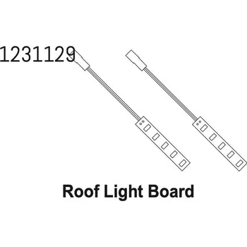 RC náhradní díl Absima 1231129 - Roof light Board CR4.4 (2)