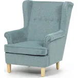 Autronic Křeslo ušák, zelená látka, AK-388 GRN2 AK-388 GRN2