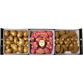 Sušené ovoce Trio misky - Mandle v čokoládě 390 g