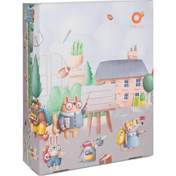 Školní batoh Dárková krabice Zvířátka Topgal GIFT BOX CARTOON