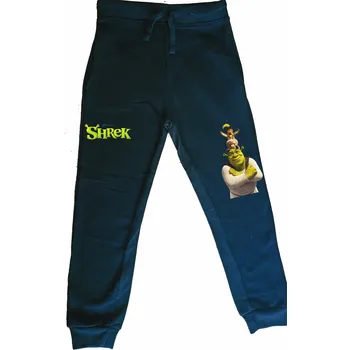 Tepláky Shrek Velikost: 146/152 - 11/12let, Materiál: 50% bavln. / 50% polyester