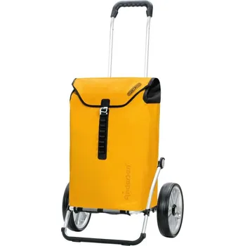 Nákupní taška Taška na kolečkách Andersen Royal Shopper Ortlieb žlutá, ložisková kolečka