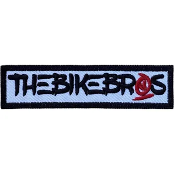 Nášivka Thebikebros CLASSIC černo bílá