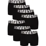 Fannifen bavlněné pánské boxerky krátká nohavička FG5283 7bal. M černá