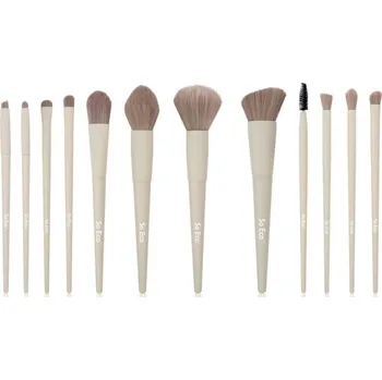 Kosmetický štětec So Eco Flawless 12 Piece Brush Set konturovací štětec 1 ks + kartáček na obočí 1 ks + štětec na oční stíny 4 ks + štětec na obočí 2 ks + štětec na pudr 1 ks + štětec na korektor 1 ks + štětec na tvářenku 1 ks + štětec na make-up 1 ks