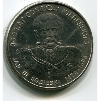 POLSKO. 50 złotych 1983. Král Jan III. Sobieski.