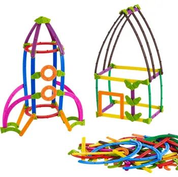 ostatní stavebnice EDX Education - Stavebnice 3D GeoStix® 158 ks