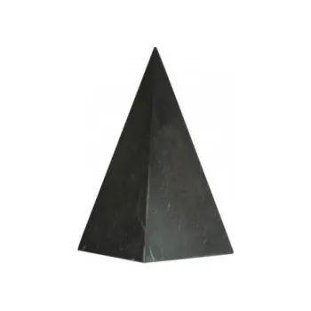 Šungitová pyramida jehlan neleštěná 3 cm