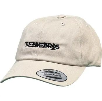Kšiltovka Kšiltovka Thebikebros LOGO Dad Cap béžová Uni Size