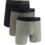 Under Armour Men‘s boxers M Perf Tech 6in 3pack Grey S multicolor