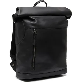Městský batoh The Chesterfield Brand Rolovací kožený batoh na notebook Mazara C58.032300 černý