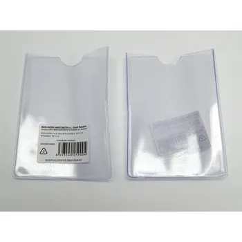 KOH-I-NOOR Obal (pouzdro) 62 x 89 mm, bezftalátový - čirý