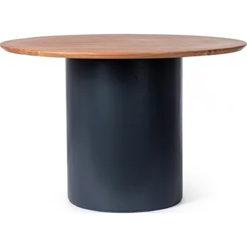 Jídelní stůl BIZZOTTO Designový jídelní stůl OJAS tmavě modrý 115 cm 0747148