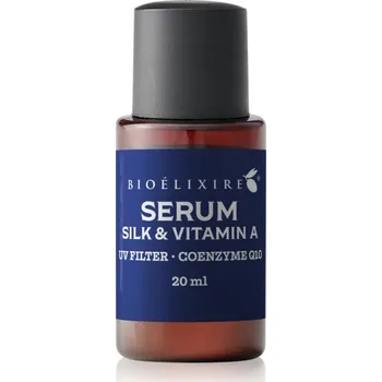 Pleťové sérum Bioélixire Serum Silk & Vitamin A regenerační a vyživující sérum s UV filtrem 20 ml