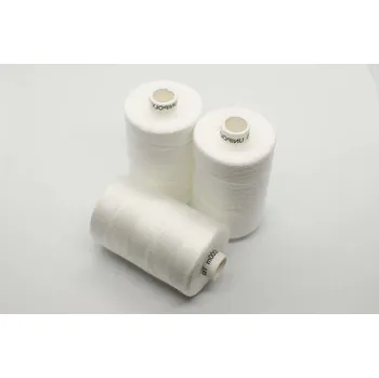 Niť Ecru 010, UNIPOL 1000m *NEW* (Nitě)