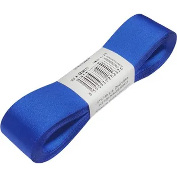 Stuha Stuha 24mm, atlasová oboulící, modrá královská (svazek:5m)