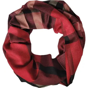 Šála Tunelová šála DT-036H červená kostka | COOLTOVKA.CZ