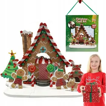 ostatní stavebnice PĚNOVÝ DOMEČEK PUZZLE 3D SKLÁDAČKA DÁREK VÁNOCE