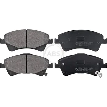 Brzdová destička Sada brzdových destiček, kotoučová brzda A.B.S. 37722