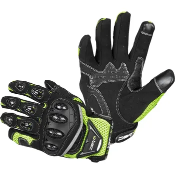 Moto rukavice W-TEC Moto rukavice Upgear černá-fluo - XXL
